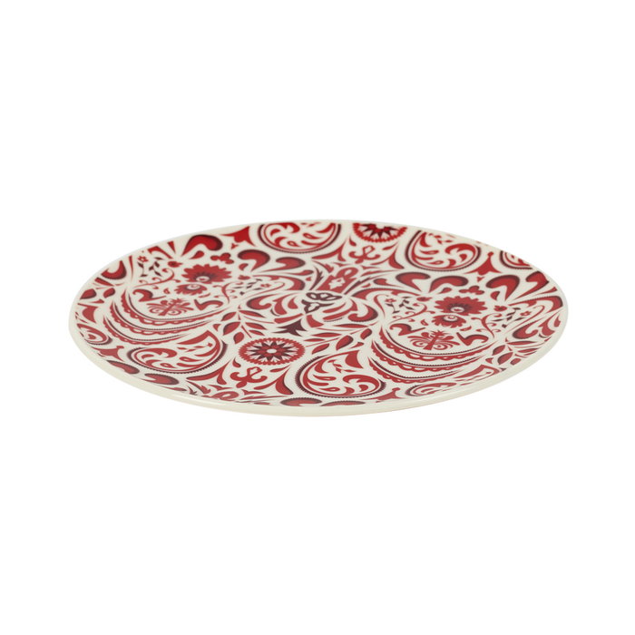 Home Deco Factory Plato de Postre 20 cm, Colección Jaipur Market, Polipropileno