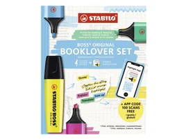 Stabilo Estuche de 4 Rotuladores Boss Original Highlight App Booklover Surtidos
