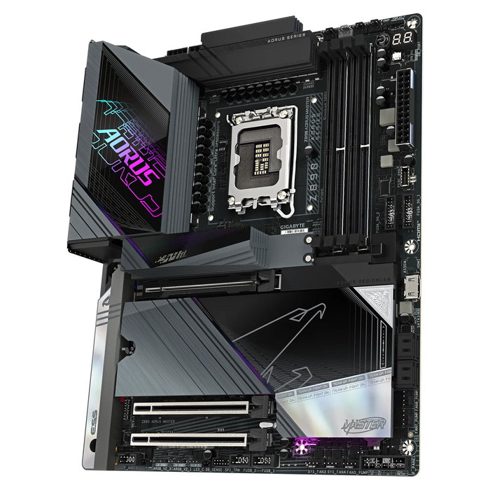 Gigabyte Z890 AORUS MASTER S1851 DDR5 ATX Intel Core Ultra LGA 1851 Wi-Fi 7 10GbE Thunderbolt 4 Placa Base Gigabyte Z890 AORUS MASTER S1851 DDR5 ATX Intel Core Ultra LGA 1851 Wi-Fi 7 10GbE Thunderbolt 4 Placa Base