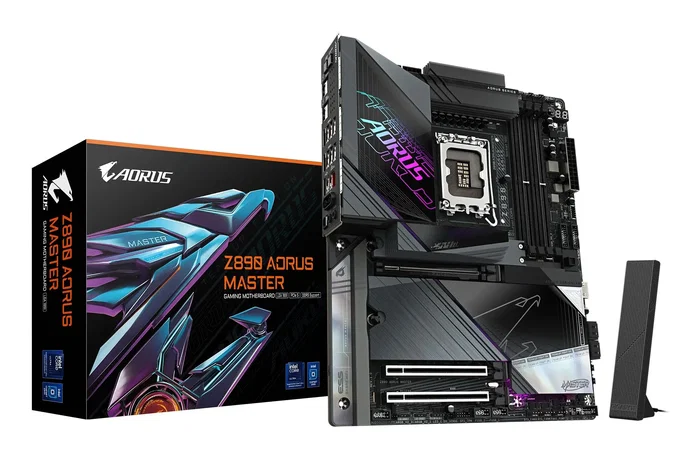 Gigabyte Z890 AORUS MASTER ATX DDR5 Wi-Fi 7 Gigabyte Z890 AORUS MASTER ATX DDR5 Wi-Fi 7
