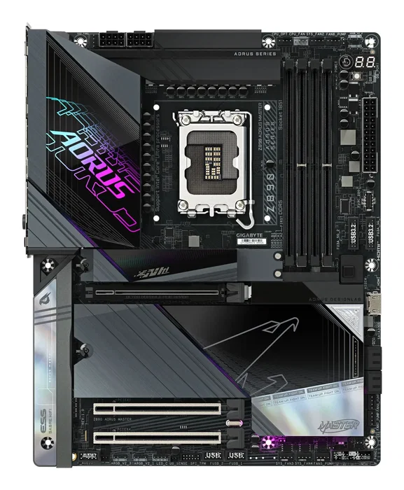 Gigabyte Z890 AORUS MASTER ATX DDR5 Wi-Fi 7 Gigabyte Z890 AORUS MASTER ATX DDR5 Wi-Fi 7