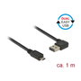 DeLOCK Cable EASY-USB 2.0 USB-A a Micro-USB B 1 m Negro