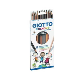 Giotto Stilnovo Skin Tones Lápices de Colores, 12 unidades
