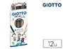 Giotto Lápices de Colores Stilnovo Tones Piel Caja 12 Colores