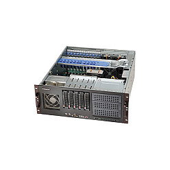 Supermicro Chasis Rack 4U Servidor con 5 Bahías 3.5" Hot-Swap SAS3/SATA y Fuente de Alimentación 2x800W Platinum Redundante