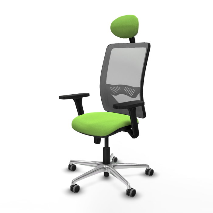 PIQUERAS Y CRESPO Silla de oficina Zulema con Mecanismo Sincro, Pistacho y Gris PIQUERAS Y CRESPO Silla de oficina Zulema con Mecanismo Sincro, Pistacho y Gris