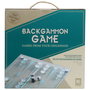 Mister Gadget Juego Backgammon De Vidrio Colección Vintage Incluye Tablero Fichas Y Dados Pieza Decorativa