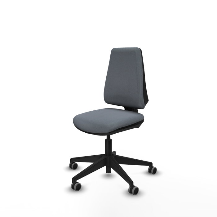 PIQUERAS Y CRESPO Silla de oficina Elche Gris sin brazos PIQUERAS Y CRESPO Silla de oficina Elche Gris sin brazos