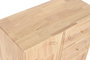 DKD Home Decor Buffet Rubberwood Ratan Natural