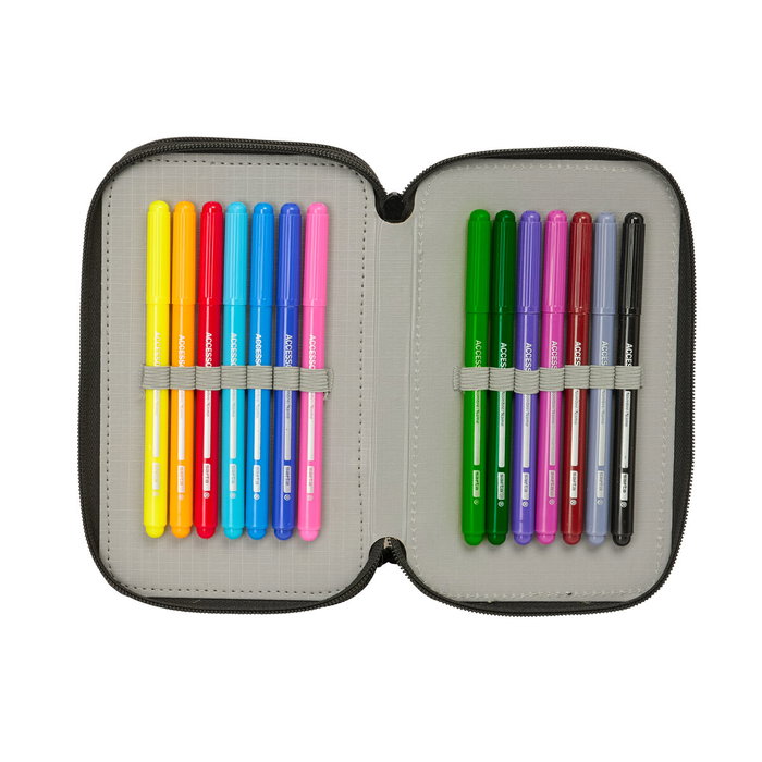 Portatodo Safta Splash 12,5 x 19,5 x 5,5 cm 37 Piezas