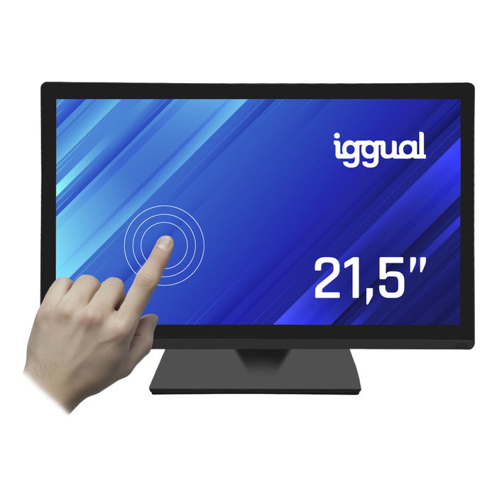 Iggual monitor 21,5" tÁctil capacitivo 16:9 fhd