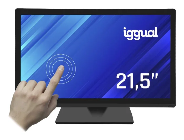 Iggual MTL21PX Monitor POS 21,5 Pulgadas Táctil Capacitivo FHD Black Iggual MTL21PX Monitor POS 21,5 Pulgadas Táctil Capacitivo FHD Black