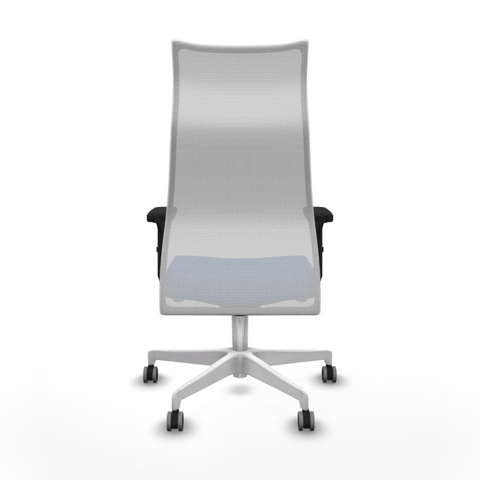 PIQUERAS Y CRESPO Sillón Albacete con mecanismo Sincro, Azul y Blanco PIQUERAS Y CRESPO Sillón Albacete con mecanismo Sincro, Azul y Blanco