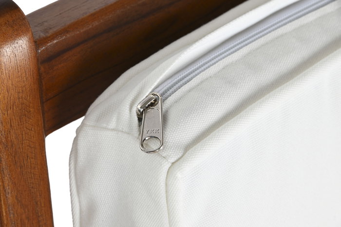 DKD Home Decor Butaca Marron Oscuro Blanco 76 x 77 x 64 cm