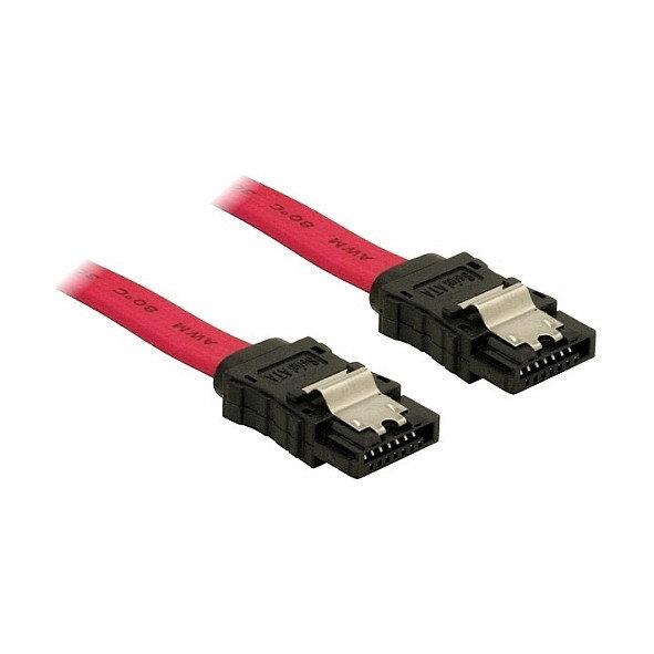 DeLOCK Cable SATA 0.7m 70cm Recto Rojo - DELOCK SATA Kabel DeLOCK Cable SATA 0.7m 70cm Recto Rojo - DELOCK SATA Kabel