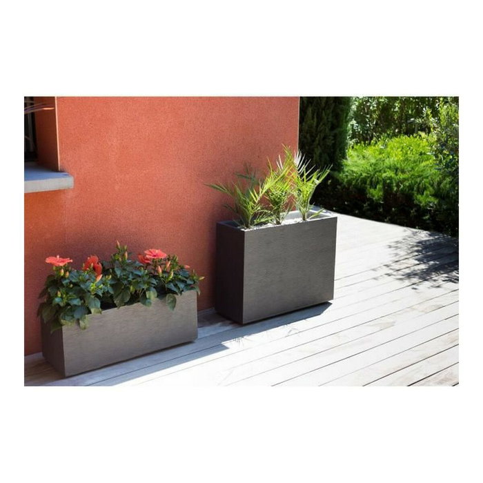 Eda Muret Loft Graphit Caja de flores Gris antracita 46 L Eda Muret Loft Graphit Caja de flores Gris antracita 46 L