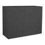 Eda Muret Loft Graphit Caja de flores Gris antracita 46 L