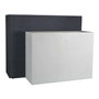 Eda Muret Loft Graphit Caja de flores Gris antracita 46 L