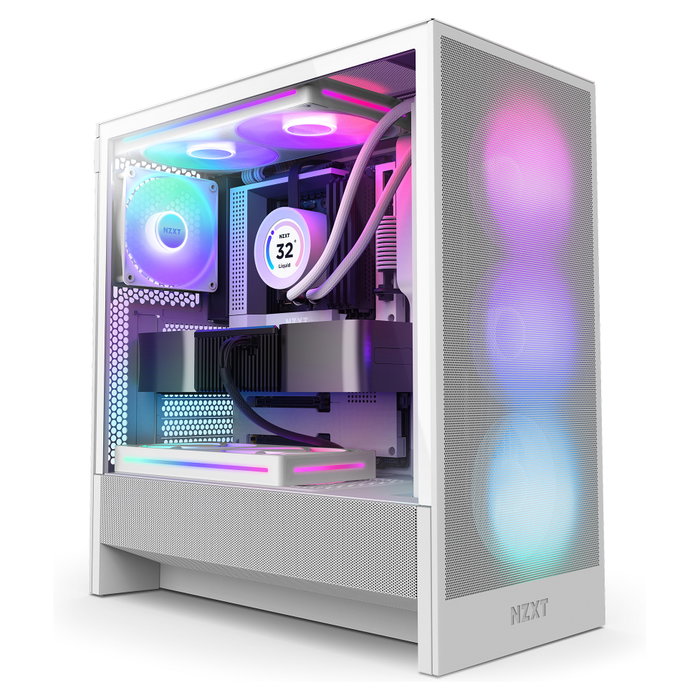 NZXT H5 Flow RGB (2024) Blanco