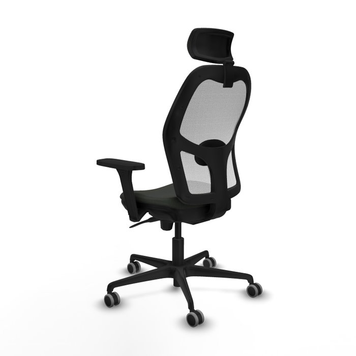 PIQUERAS Y CRESPO Silla de oficina Jorquera con mecanismo Sincro, brazos 3D y cabecero 2D PIQUERAS Y CRESPO Silla de oficina Jorquera con mecanismo Sincro, brazos 3D y cabecero 2D