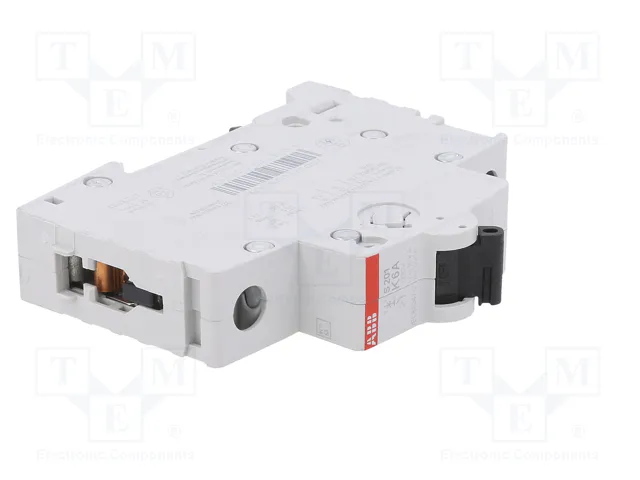 ABB S200 Interruptor magnetotérmico 1 polo 6A 6kA