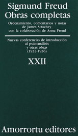 AMORRORTU, Nuevas conferencias de introduccion al psicoanálisis, Sigmund Freud - AMORRORTU