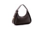 Lucky Bees Bolso de mano 1263 Marrón Oscuro Cuero de Polivinilo
