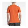 Camiseta de Manga Corta Hombre Bullpadel Monda Naranja Pádel