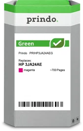 Prindo Cartucho de tinta magenta PRIHP3JA24AEG Green