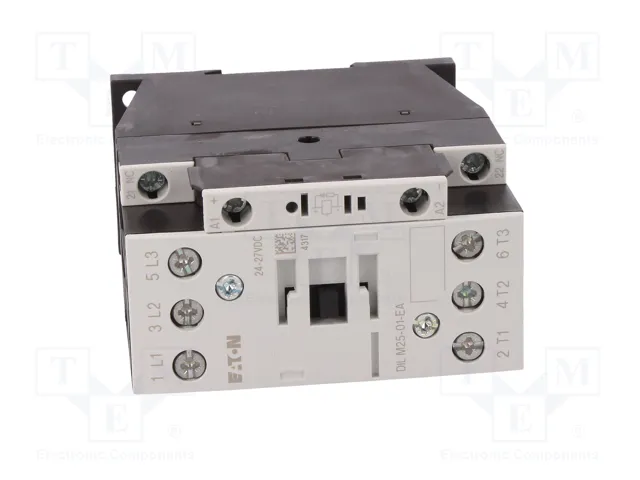 EATON ELECTRIC Contactor DILM25 3-polar 25A 24VDC NC