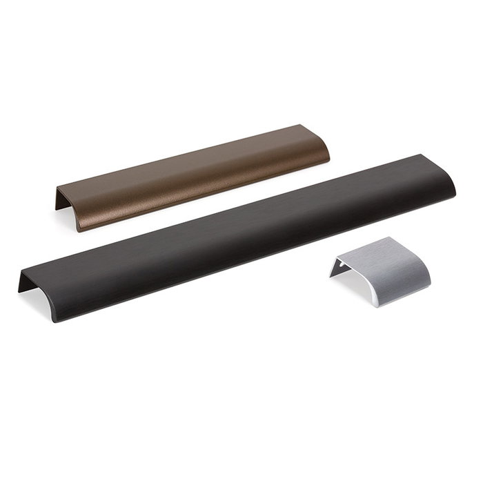 Viefe Tirador Ona Aluminio Marrón Metalizado 128mm