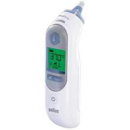 Braun ThermoScan 7 IRT6520 - Termómetro de Infrarrojos para el Oído con Medición Rápida y Precisa