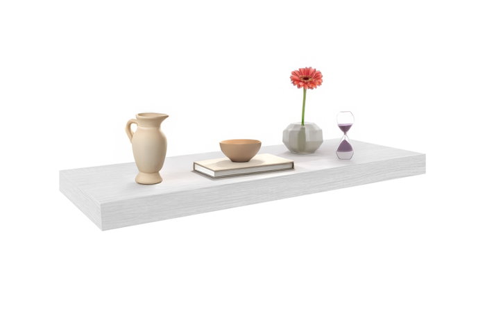 Moblekit Estante Flotante LUND Blanco Pack de 6