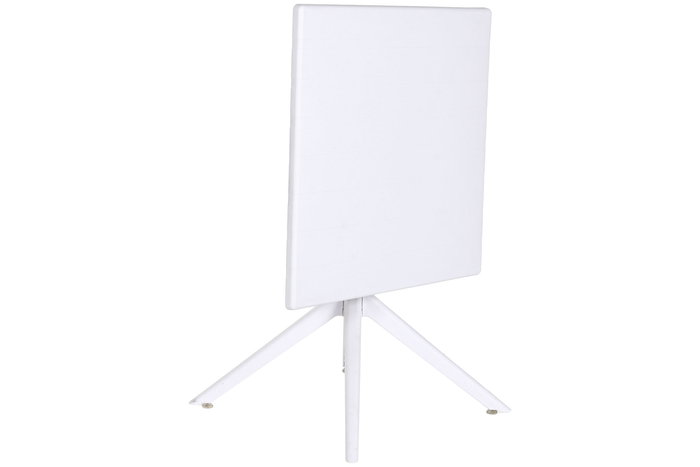 DKD Home Decor Mesa Terraza Y Jardin Blanco 70 x 70 x 75 cm Metal PP Reciclado DKD Home Decor Mesa Terraza Y Jardin Blanco 70 x 70 x 75 cm Metal PP Reciclado