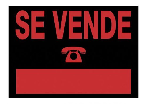 Cartel Anuncio Pvc 50X35 Se Vende Cartel Anuncio Pvc 50X35 Se Vende