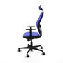PIQUERAS Y CRESPO Silla de oficina Jorquera con mecanismo Sincro, Azul claro/Azul