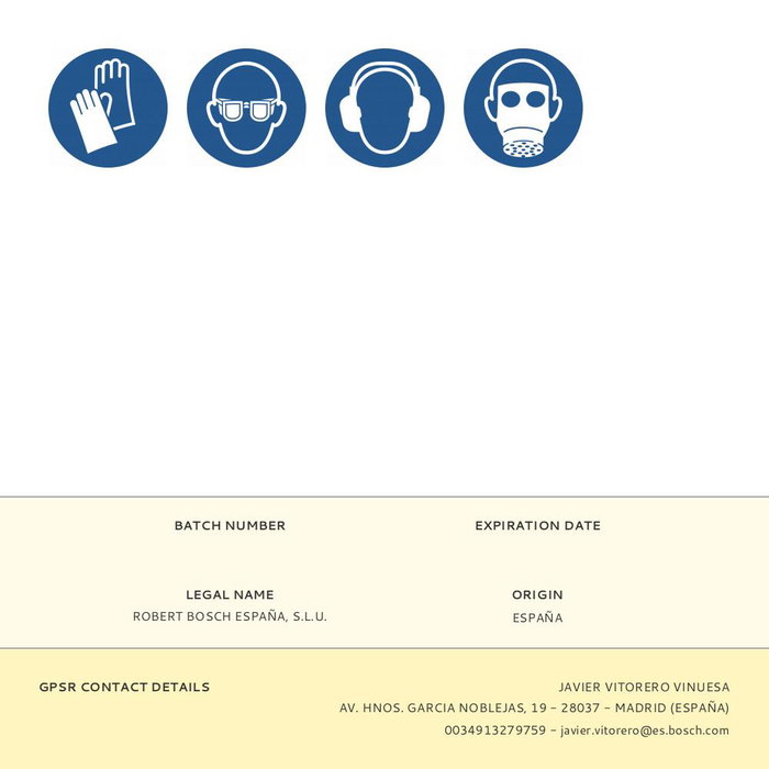 Lata con 10 discos de corte x-lock standard for inox (recto) medidas: ø115x1mm 2608619266 bosch