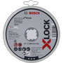 Bosch X-LOCK 10 Discos de corte 115 1mm Standard Inox