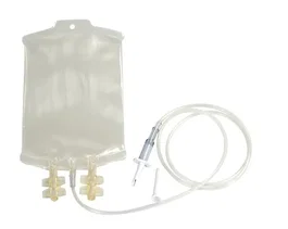 Kruuse Bolsa de transfusión de sangre 300ml sin anticoagulante
