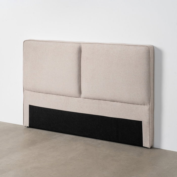 Cabecero Beige Tejido Dormitorio 160 X 12 X 100 cm Cabecero Beige Tejido Dormitorio 160 X 12 X 100 cm
