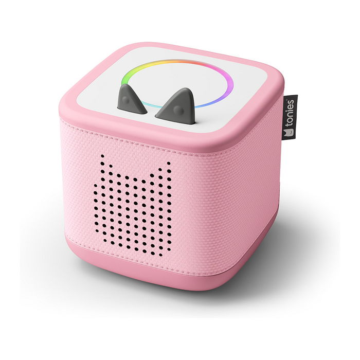 tonies Toniebox 2 Rosa Play Set Paw Patrol Chase - Caja Musical Interactiva con Figura para Niños 1 a 9 Años, Bluetooth y USB