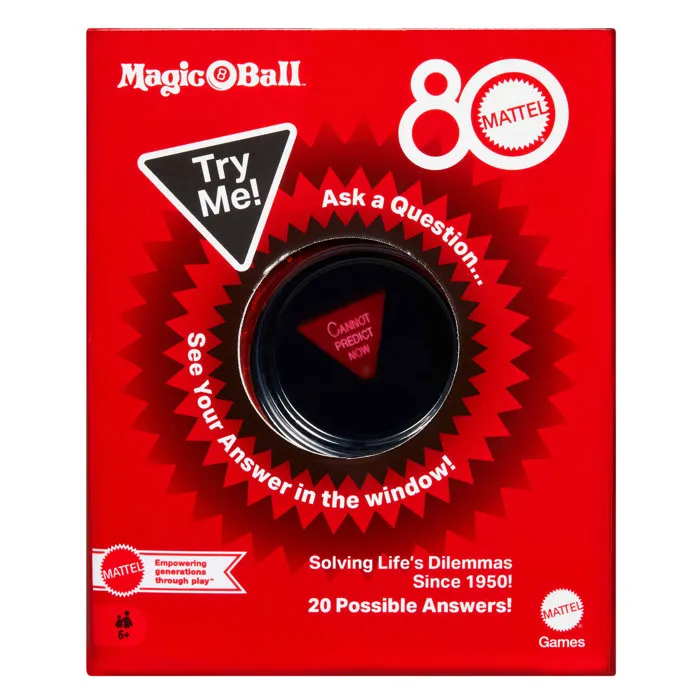 Mattel Bola 8 Mágica Edición 80 Aniversario JKT20