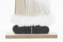 DKD Home Decor Figura Navidad Moderna Negro Dorado Rojo Blanco 5 x 31 x 15 cm (6 Unidades)