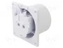 ORNO Ventilador Axial Blanco 120x120x89mm 230VAC