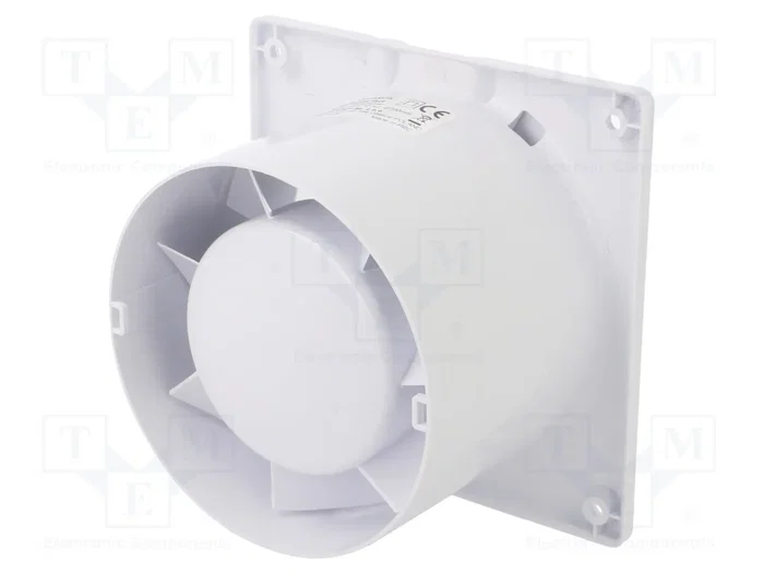 ORNO Ventilador Axial Blanco 120x120x89mm 230VAC