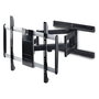 StarTech.com Soporte de Pared TV Ultra Delgado Articulado para Pantallas hasta 65" 165 cm y 45 kg, Perfil Bajo, VESA 600x400 mm, Inclinacion y Giro