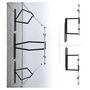 StarTech.com Soporte de Pared TV Ultra Delgado Articulado para Pantallas hasta 65" 165 cm y 45 kg, Perfil Bajo, VESA 600x400 mm, Inclinacion y Giro