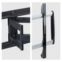 StarTech.com Soporte de Pared TV Ultra Delgado Articulado para Pantallas hasta 65" 165 cm y 45 kg, Perfil Bajo, VESA 600x400 mm, Inclinacion y Giro