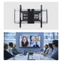 StarTech.com Soporte de Pared TV Ultra Delgado Articulado para Pantallas hasta 65" 165 cm y 45 kg, Perfil Bajo, VESA 600x400 mm, Inclinacion y Giro