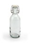 La Mediterranea Botella de Vidrio con Tapón Clásico 500 ml (Pack de 24)